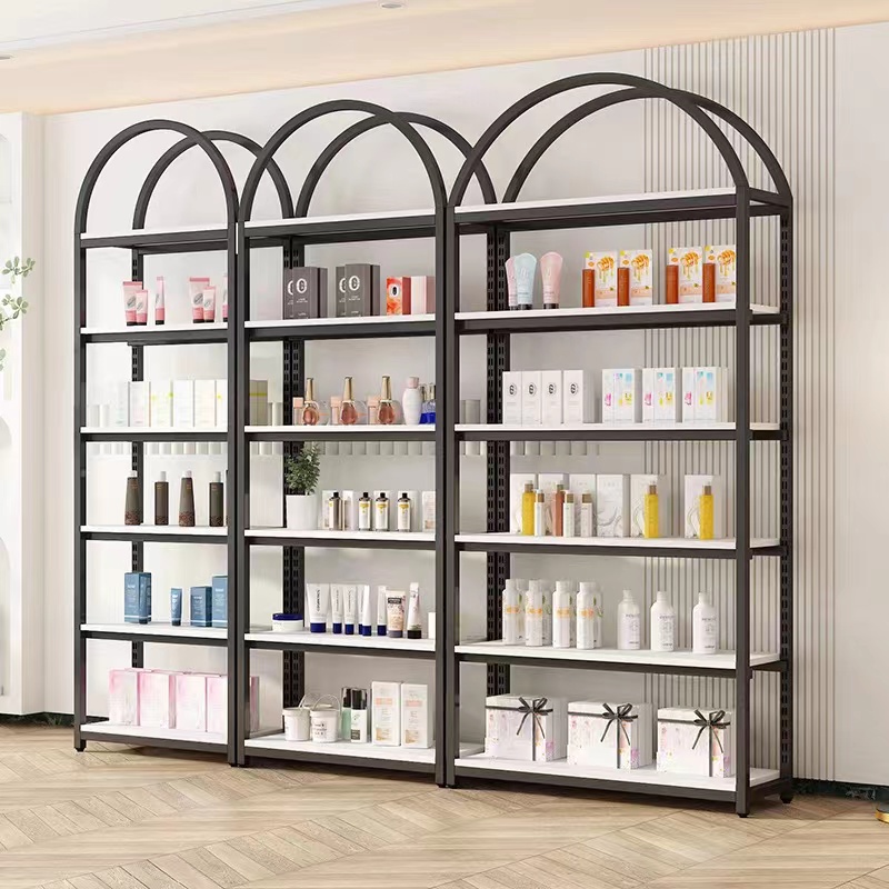 Элитный витринный стеллаж для  – обзор и цена Luxury Skincare Store