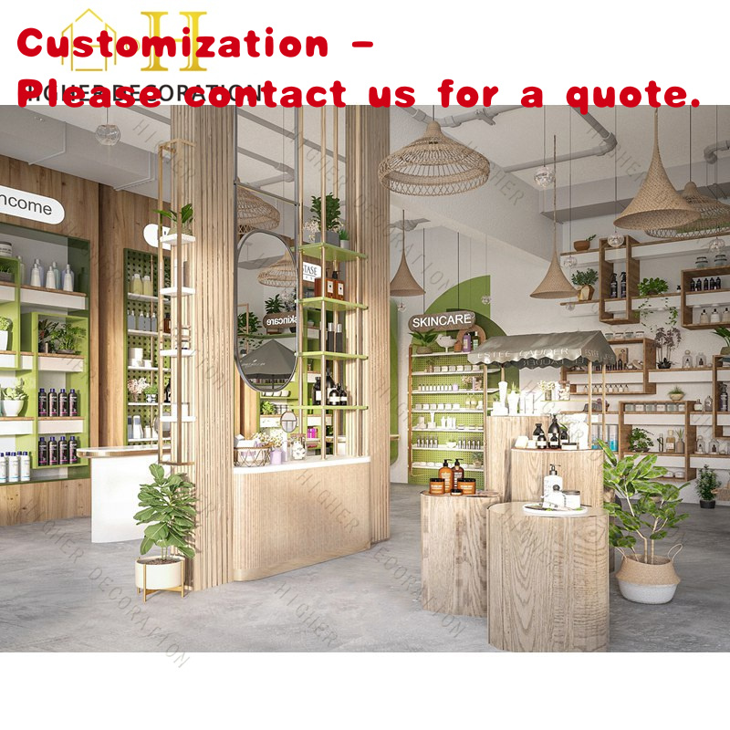 Изготовленная на заказ витрина – обзор и цена Luxury Skincare Store