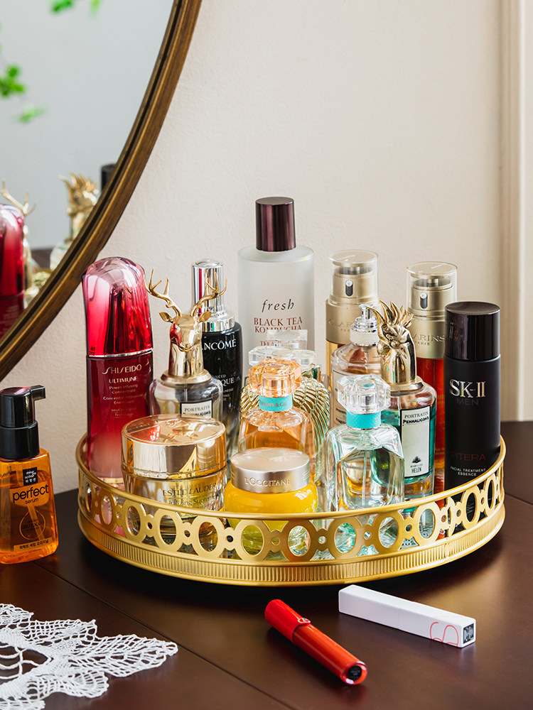 Элитный латунный вращающийся п – обзор и цена Luxury Skincare Tray